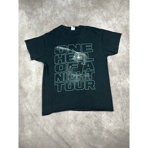 Chris Brown Concert T Shirt One Hell Of A Nite Tour 2015 L Double Sided